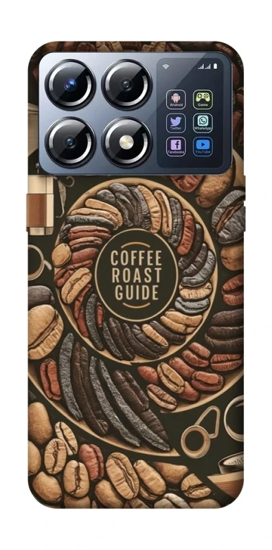 Чехол на Xiaomi POCO X8 Pro Coffee roast guide фото 1 из 1