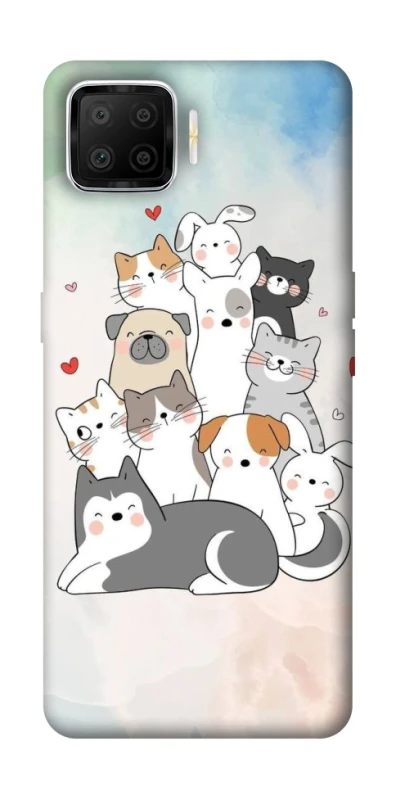 Чехол на Oppo A73 (2017) Funny Pets ver.2 фото 1 из 1