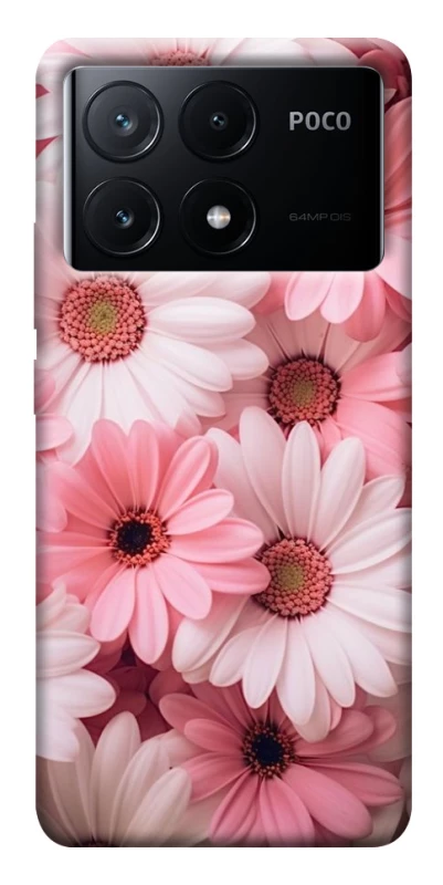 Чехол на Xiaomi Poco X6 Розовые цветы v2 фото 1 из 1