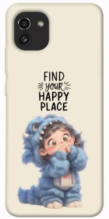 Чохол на Samsung Galaxy A03 Happy Place фото 1 з 1
