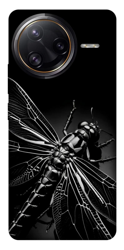 Чохол на Xiaomi Poco F7 Pro Black dragonfly фото 1 з 1