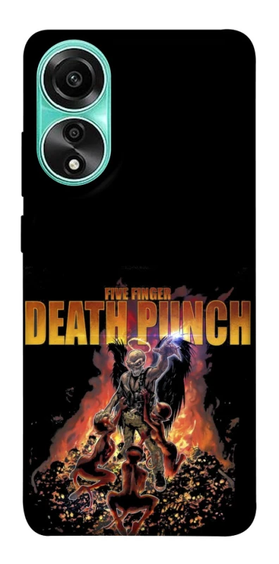 Чехол на Oppo A78 4G Five finger death punch фото 1 из 1