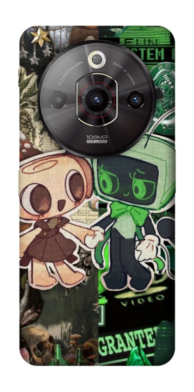 Чохол на ZTE Nubia Focus Pro Dandy World Shelly Art фото 1 з 1