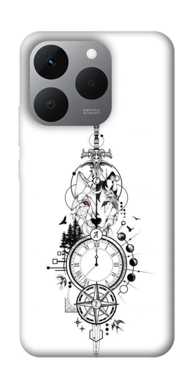 Чехол на Realme 15T Tattoo ver.8 фото 1 из 1