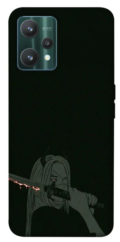 Чехол на Realme 9 Pro Человек-Бензопила фото 1 из 1