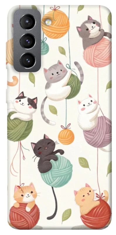 Чохол на Samsung Galaxy S21 FE Funny Kittens фото 1 з 1