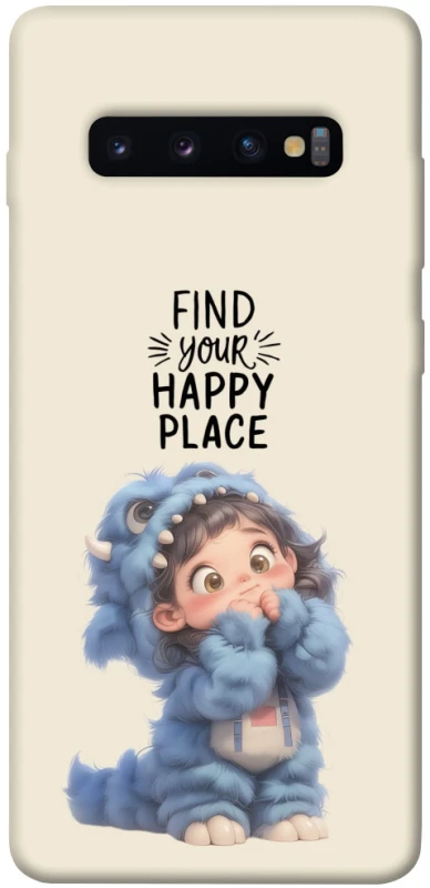 Чохол на Samsung Galaxy S10+ Happy Place фото 1 з 1