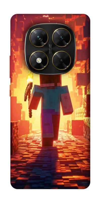 Чехол на Xiaomi Poco X7 Minecraft adventure фото 1 из 1