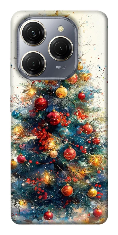 Чохол на TECNO Spark 20 Pro Новорічний v36 фото 1 з 1