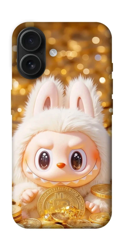 Чохол на Apple iPhone 16 Bitcoin Labubu фото 1 з 1