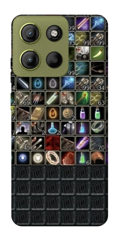 Чохол на Motorola Moto G15 4G Inventory menu ver.2 фото 1 з 1