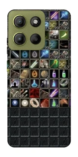 Чехол на Motorola Moto G15 4G Inventory menu ver.2 фото 1 из 1