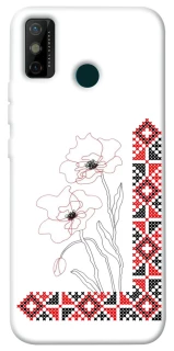 Чехол на TECNO Spark 6 Go Вышиванка на смартфон фото 1 из 1