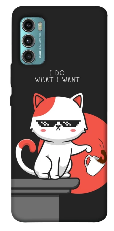Чохол на Motorola Moto G60 I do what i wont фото 1 з 1