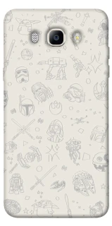 Чохол на Samsung J710F Galaxy J7 (2016) Star Wars background ver.1 фото 1 з 1