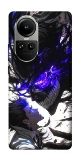 Чехол на Oppo Reno 10 Black soul anime фото 1 из 2