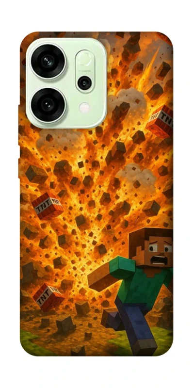 Чохол на Oppo Reno 14 Minecraft v7 фото 1 з 1