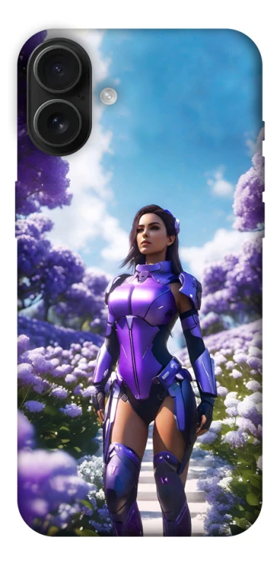 Чохол на Apple iPhone 16 Plus Cyber space girl ver.4 фото 1 з 1