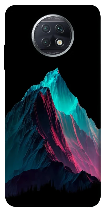 Чехол на Xiaomi Redmi Note 9 5G / Note 9T Neon mountains фото 1 из 1