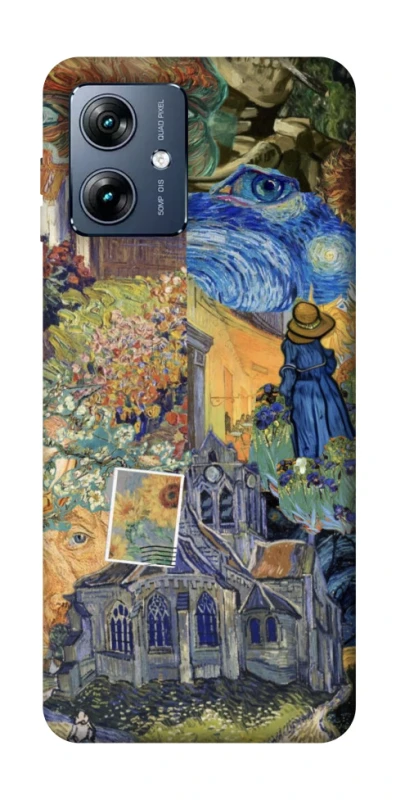Чохол на Motorola Moto G54 Power Van Gogh collage фото 1 з 1