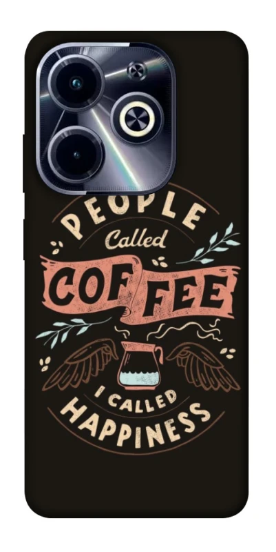 Чохол на Infinix Hot 40i Сoffee happiness фото 1 з 1