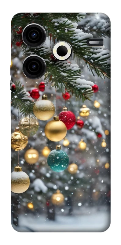 Чохол на TECNO Pova 6 Neo (LI6) Новорічний v48 фото 1 з 1