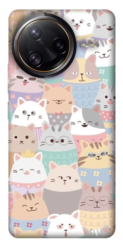 Чохол на Xiaomi Poco F7 Ultra Funny Kittens ver.2 фото 1 з 1