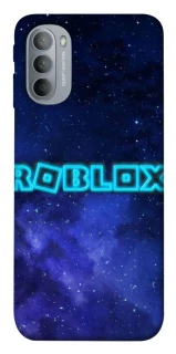 Чохол на Motorola Moto G31 Roblox Space Logo Blue фото 1 з 1