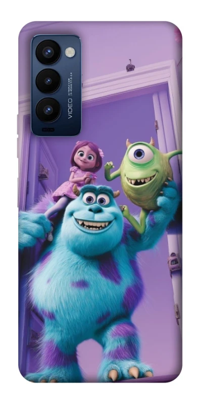 Чохол на TECNO Camon 18 Pro Monsters friends фото 1 з 1