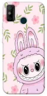 Чехол на TECNO Spark 6 Go Blossom Pink Labubu фото 1 из 1