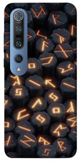 Чехол на Xiaomi Mi 10 / Mi 10 Pro Огненые руны фото 1 из 1