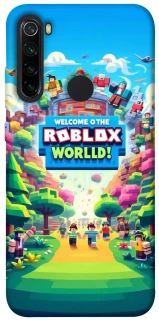Чохол на Xiaomi Redmi Note 8 Roblox World фото 1 з 1