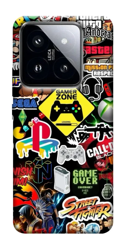 Чохол на Xiaomi 14 Pro Gamer Zone фото 1 з 1