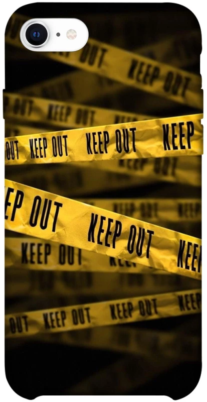 Чехол на Apple iPhone SE (2020) keep out фото 1 из 1
