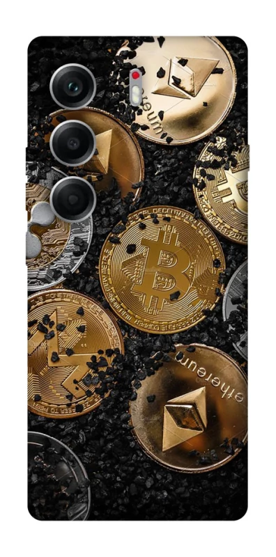 Чохол на Tecno Camon 40 Many coins v2 фото 1 з 1