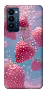 Чохол на TECNO Camon 18 Pro Полуниця в воді фото 1 з 1