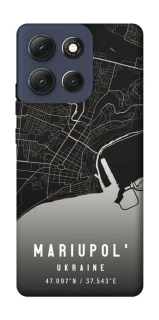 Чехол на Motorola Moto G86 Mariupol map фото 1 из 1