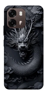 Чехол на Oppo A6 black dragon фото 1 из 2