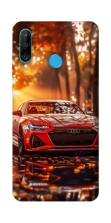 Чехол на Huawei P30 lite Audi at sunset фото 1 из 1