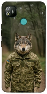 Чехол на TECNO POP 4 Волк защитник фото 1 из 1