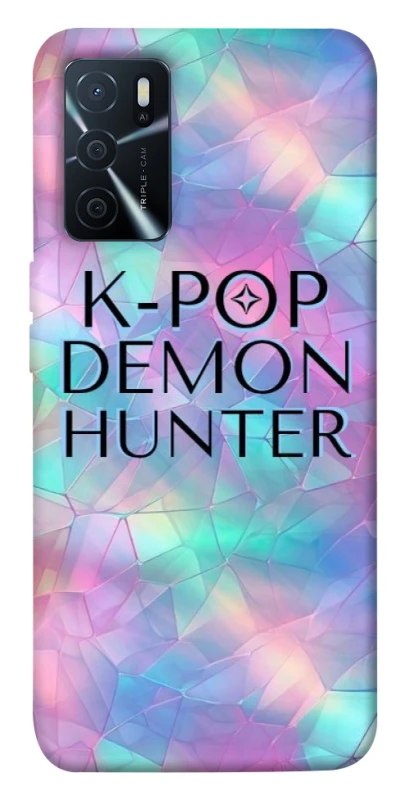 Чохол на Oppo A16s / A16 K-Pop Demon Hunters Logo фото 1 з 1