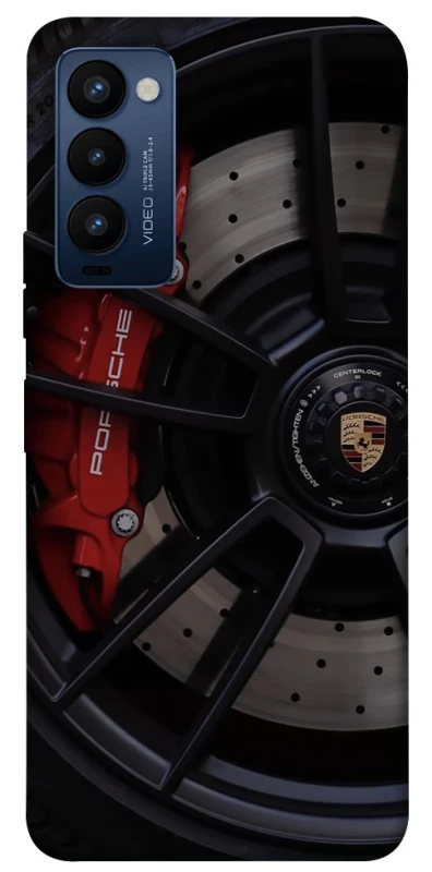 Чехол на TECNO Camon 18 Wheal porsche фото 1 из 1