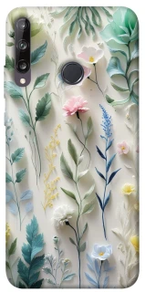 Чохол на Huawei P40 Lite E Floral design ver.3 фото 1 з 1