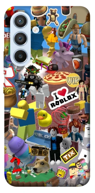 Чохол на Samsung Galaxy A54 5G Roblox collage ver.5 фото 1 з 1