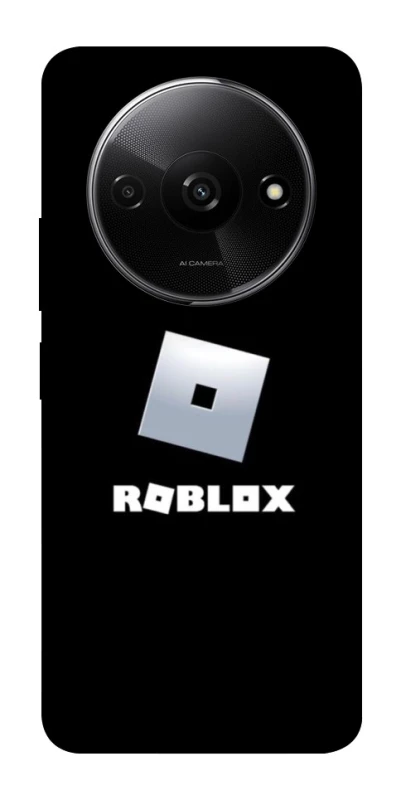 Чохол на Xiaomi Redmi A3 Roblox logo black фото 1 з 1