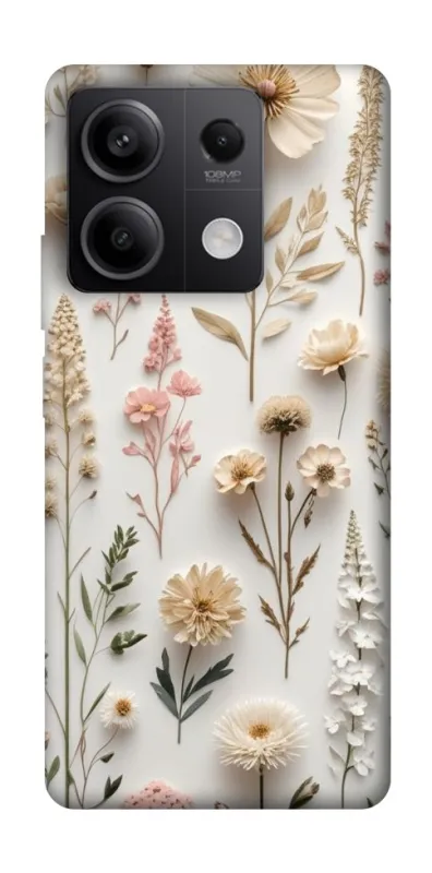 Чехол на Xiaomi Redmi Note 13 5G Floral design ver.1 фото 1 из 1