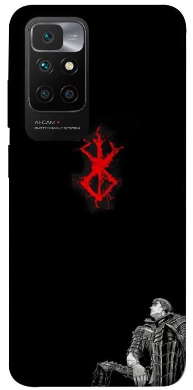 Чохол на Xiaomi Redmi 10 berserk black фото 1 з 1