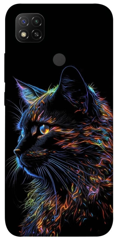 Чохол на Xiaomi Redmi 9C Чорний кіт фото 1 з 1