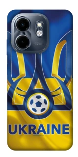 Чехол на Infinix Smart 9 4G / Hot 50i Футбольный Герб v3 фото 1 из 1