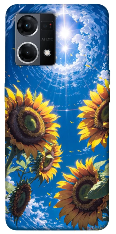 Чохол на Oppo Reno 7 4G Sunflowers фото 1 з 1